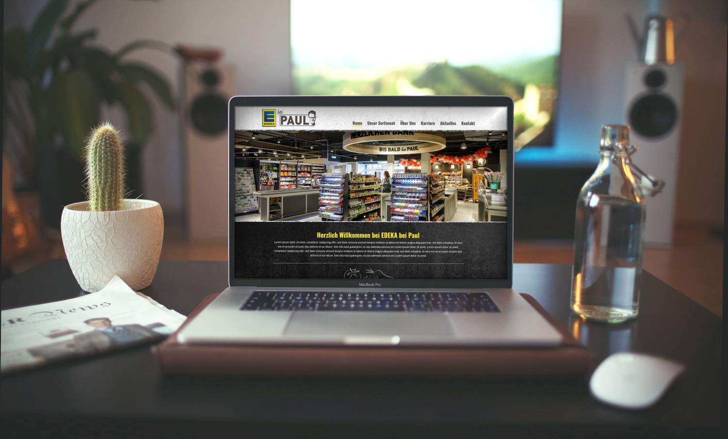 Edeka bei Paul - Aktuelles - Unsere neue Webseite ist da! Schaut euch gerne um
